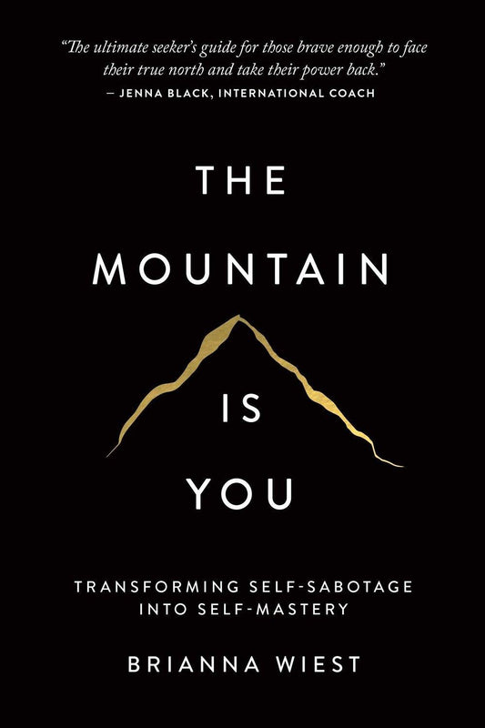 The Mountain Is You by Brianna Wiest - Bookstagram