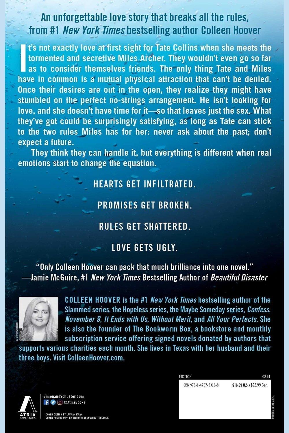 Ugly Love by Colleen Hoover - Bookstagram